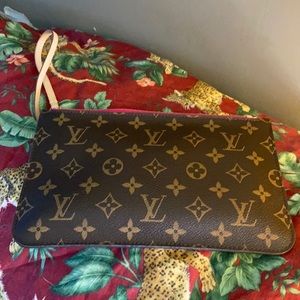 Authentic Louis Vuitton wristlet